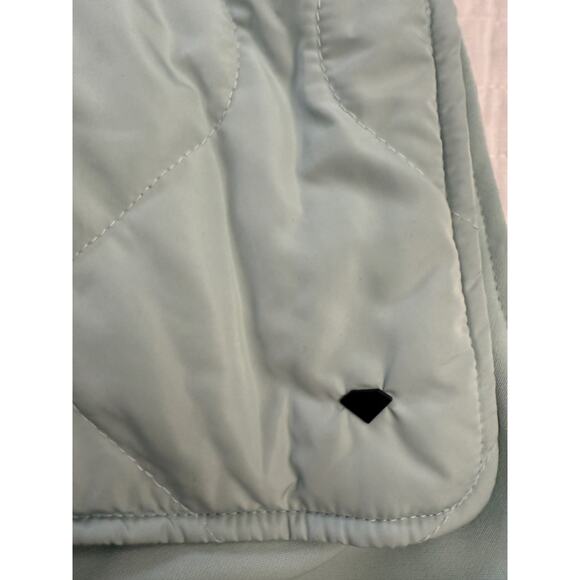 DIAMOND SUPPLY CO. Zircon Quilted Extended Bomber Women's Jacket in Mint Sz M - Picture 6 of 7